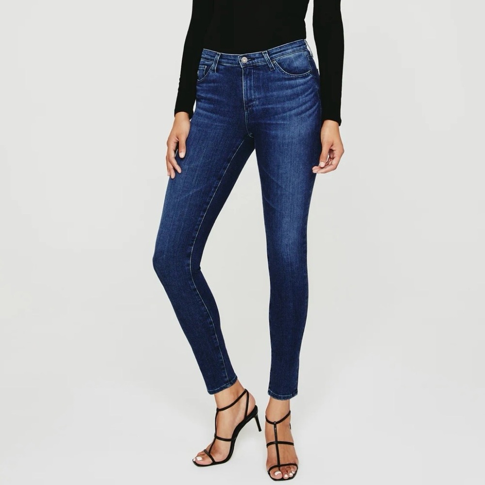 EUC! AG Adriano Goldschmied Skinny Ankle 360° Stretch Jeans, Size 33
